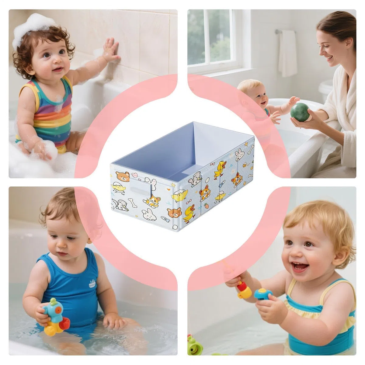 Tragbare und faltbare Badewanne Stabile platzsparende Wanne mit | Tragbare Wanne für , Mädchen, Spa, Wohnmobil, Badezimmer, Reise, Balkon, Outdoor, Indoor