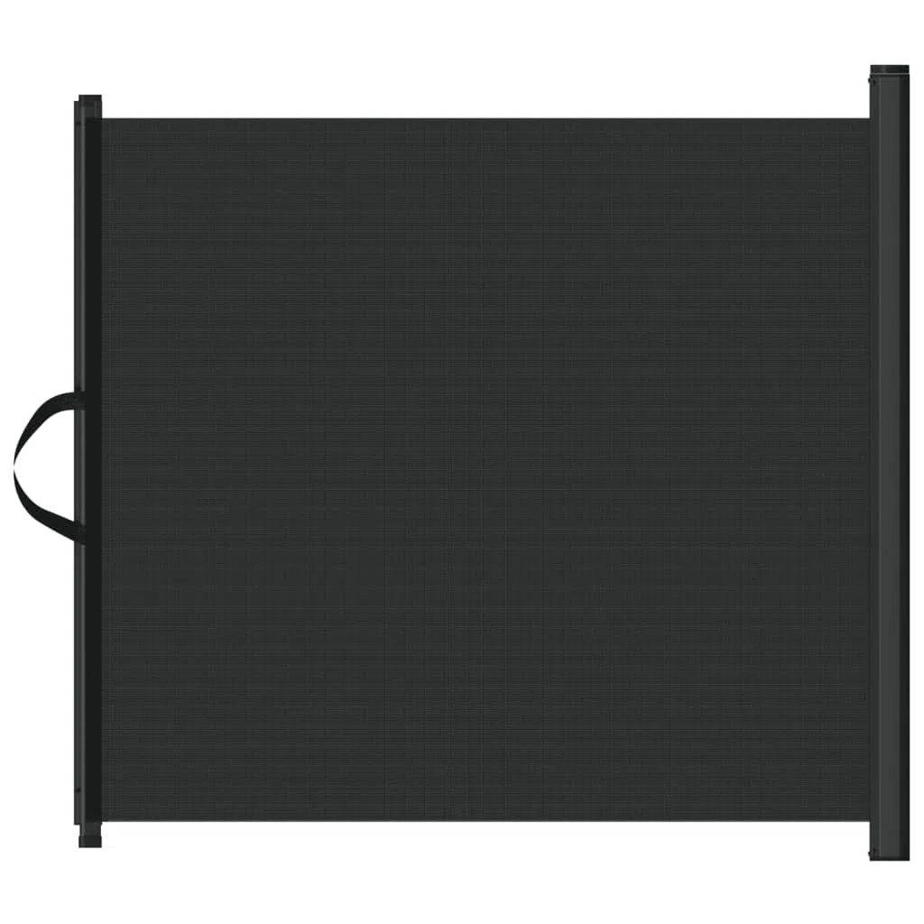 Generisch Haustier-Barriere Ausziehbar Schwarz 117,5x125 cm,Baby & Kleinkind,Babysicherheit,Baby- & Haustierschutzgitter-4004133