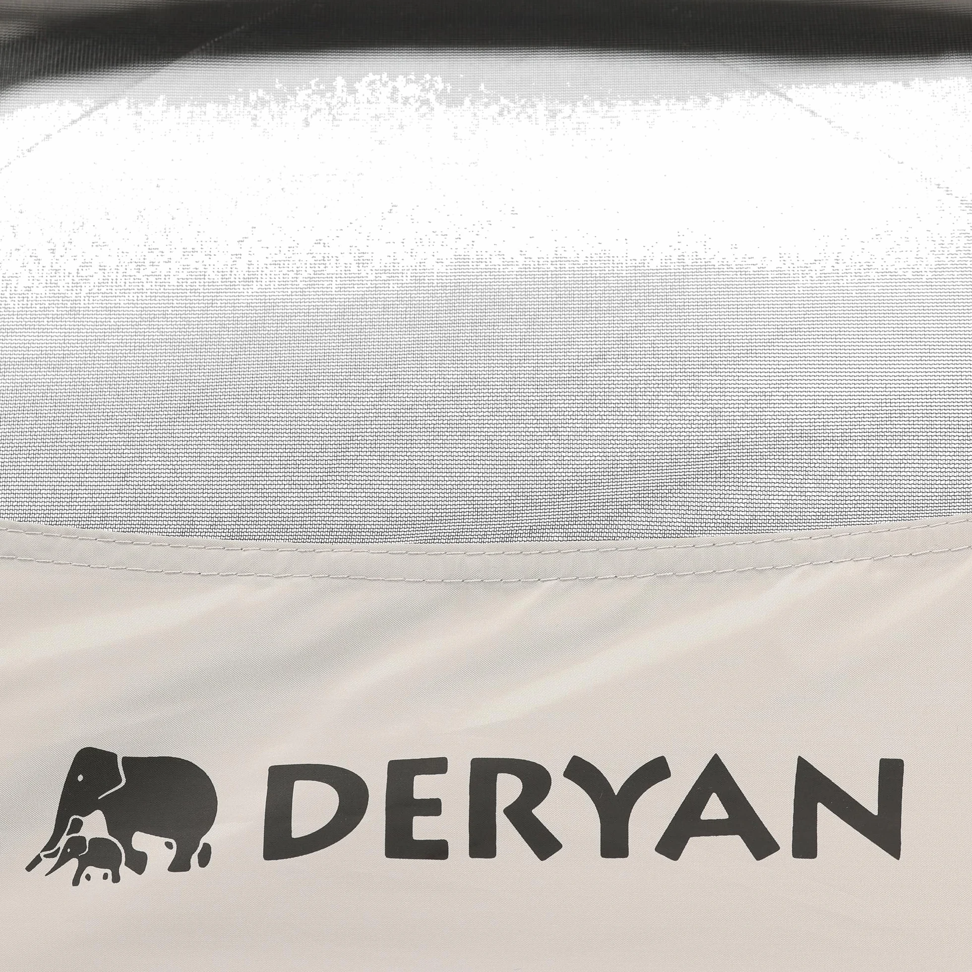 Deryan Up-To-Go pop-up reisebett & kinderbox – Tragbare Strandmuschel für Babys & Kleinkinder – faltbar mit tragetasche, 150 x 170 x 125 cm – Sand