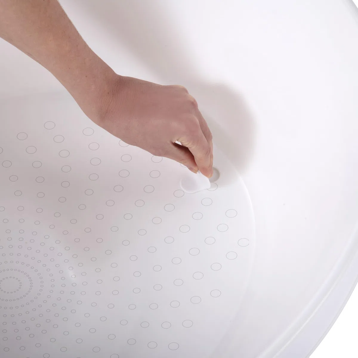 Shnuggle Kleinkind-Badewanne | Größere Badewanne für größere Kinder beim Baden | inklusive warmer und weicher Schaumstoff-Rückenlehne | griffige Anti-Rutsch-Oberfläche | inklusive Easy Drain