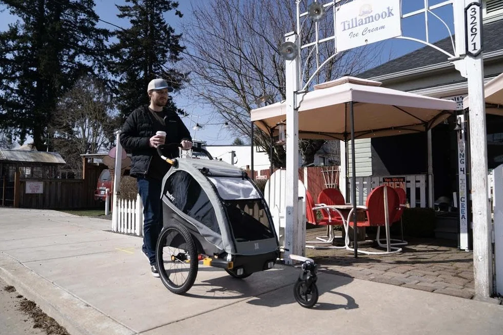 Burley Stroller Kit One Wheel Trailer - Black