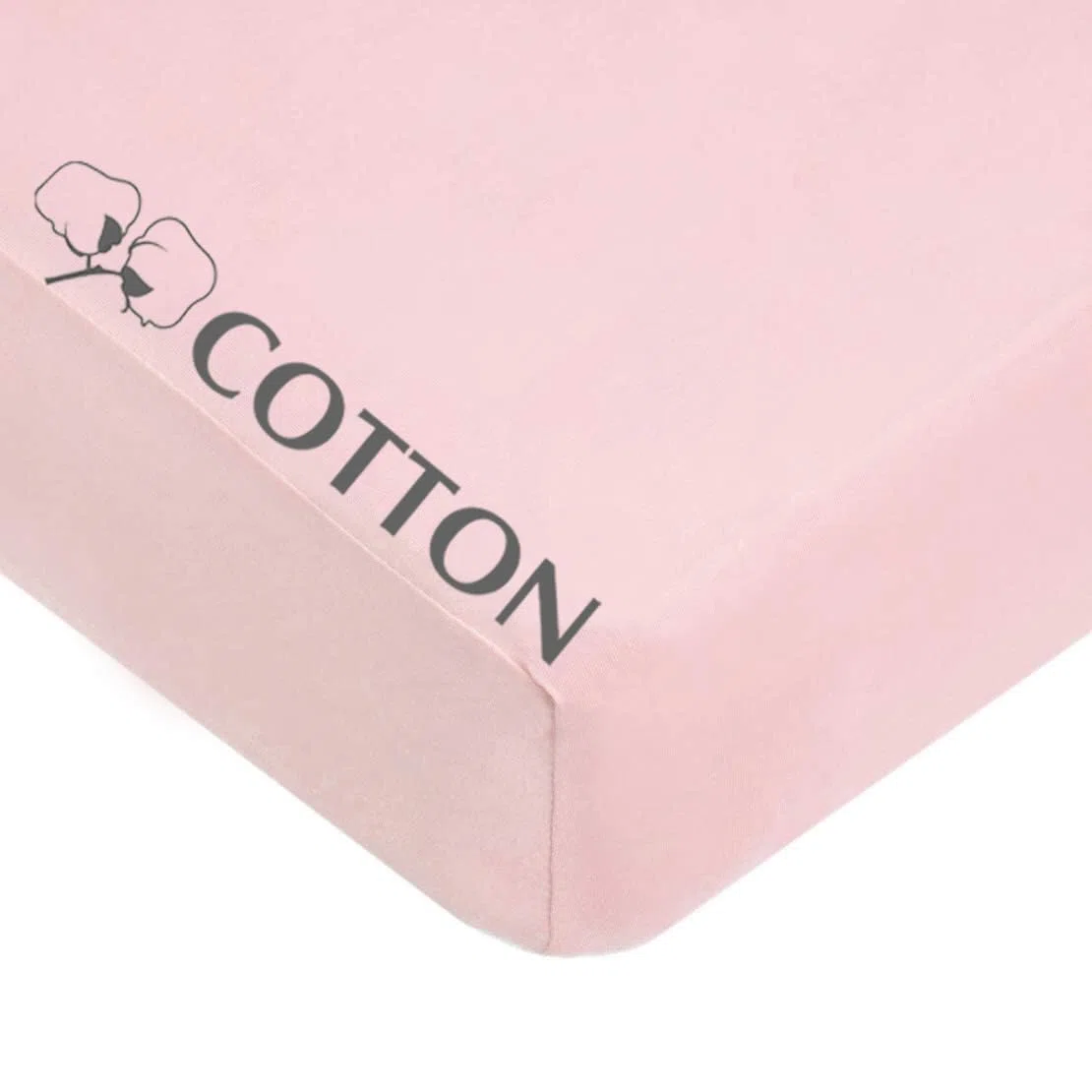 American Baby Company Spannbettlaken für Babybett, 100 % Baumwolle, Jersey, 2 Stück