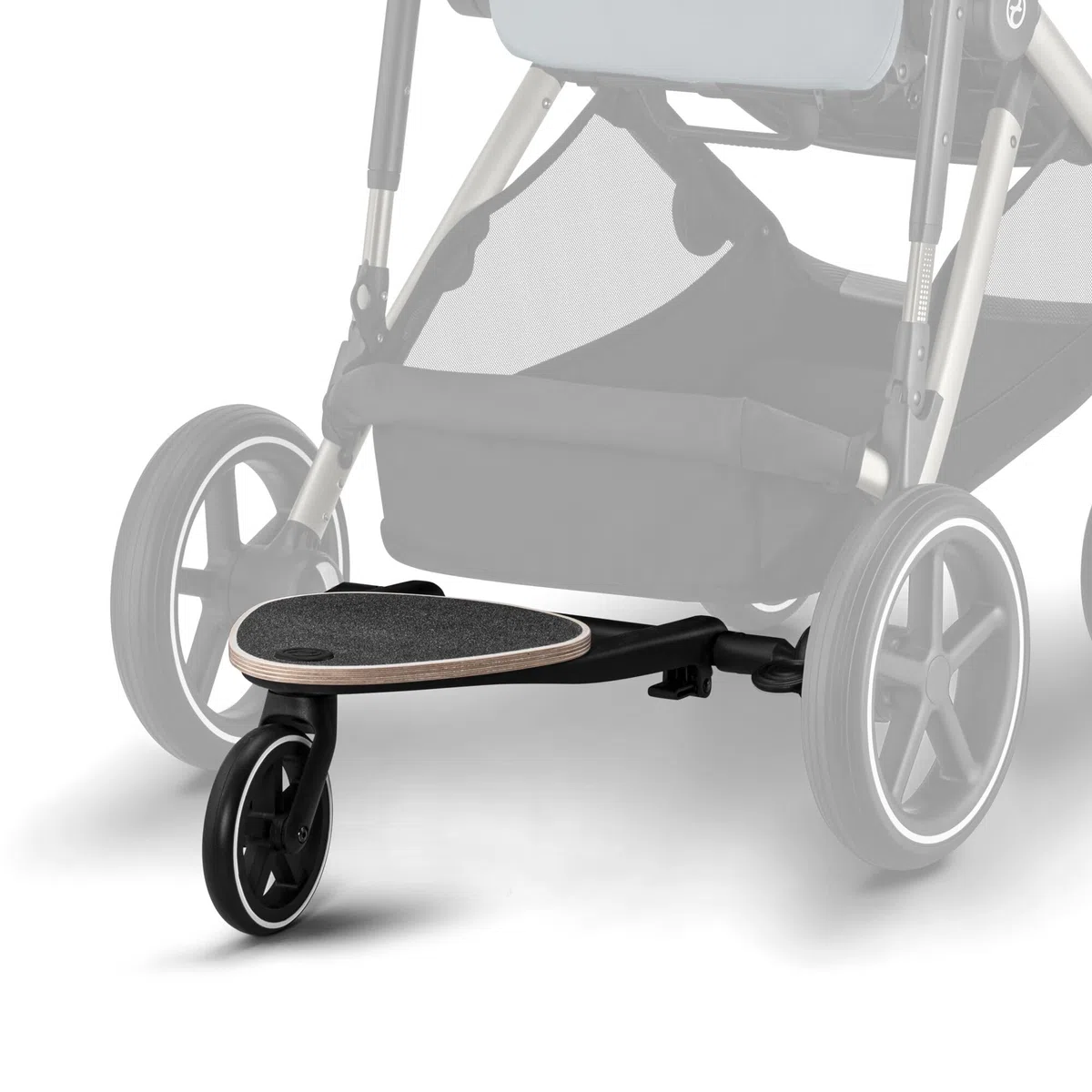 CYBEX Gold Kid Board für Kinderwagen GAZELLE S, Einfache Befestigung, Schwarz