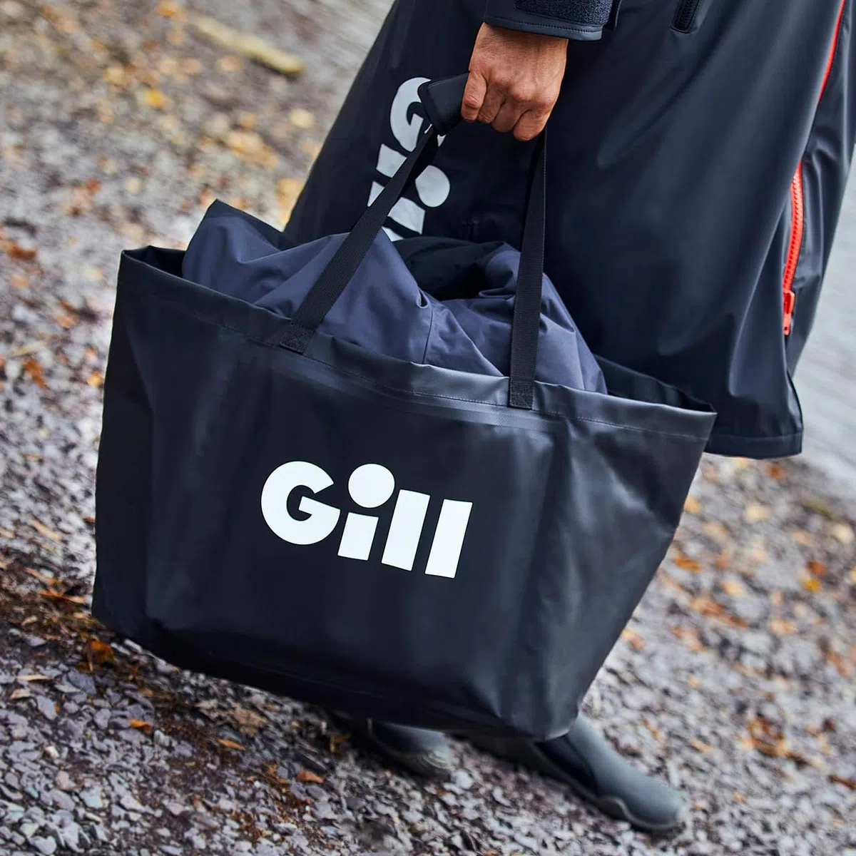 Gill Tragbare wasserdichte Wickelunterlage & Nasstasche – Aufbewahrungstasche für Surfer, Kajaker, Bootsfahrer, Strand, nasse Kleidung