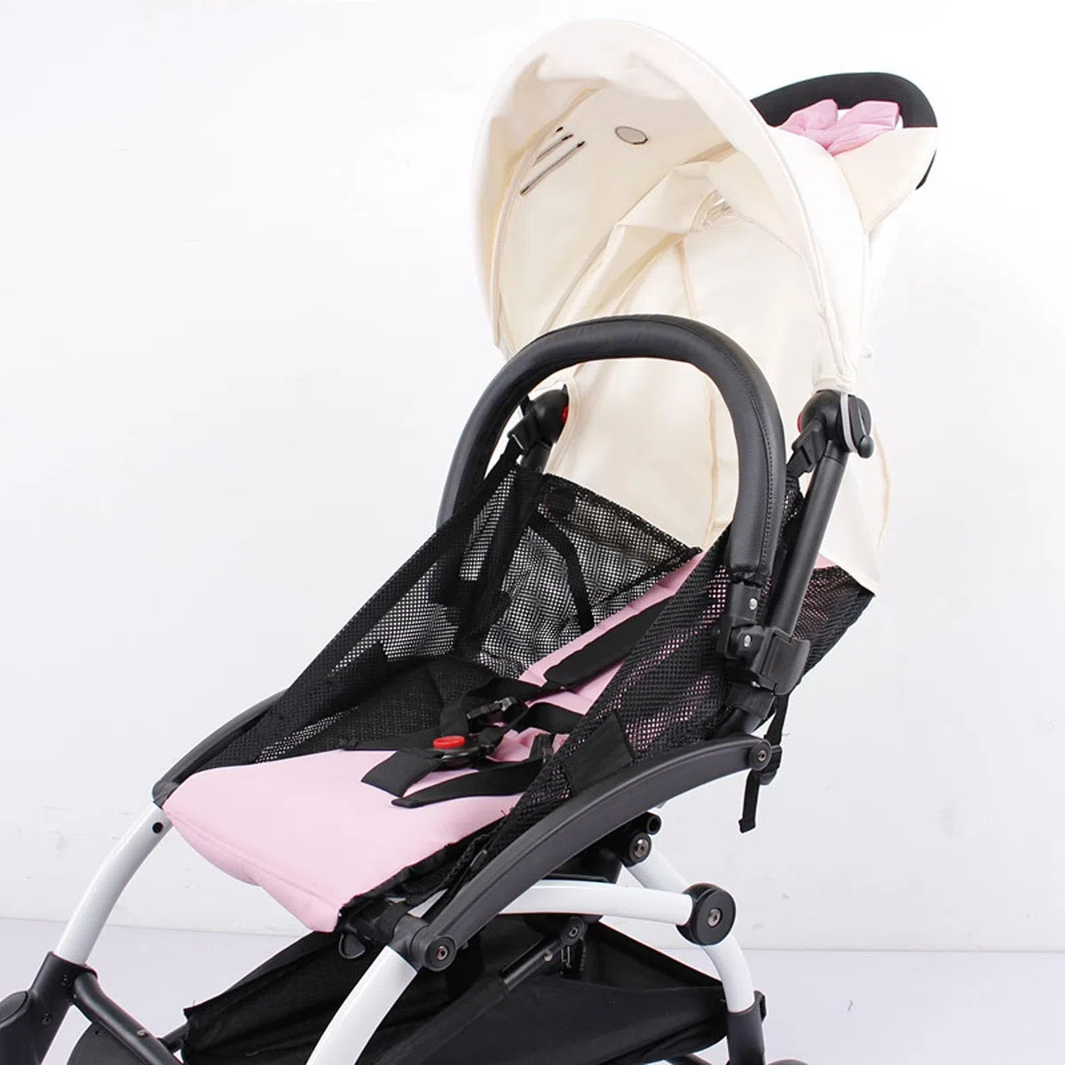 Verstellbarer Kinderwagen-Stoßbügel Für Bequemen Halt, Universelle Kinderwagen-Armlehne Mit Silikongriff Für Bugaboo Uppababy Joolz