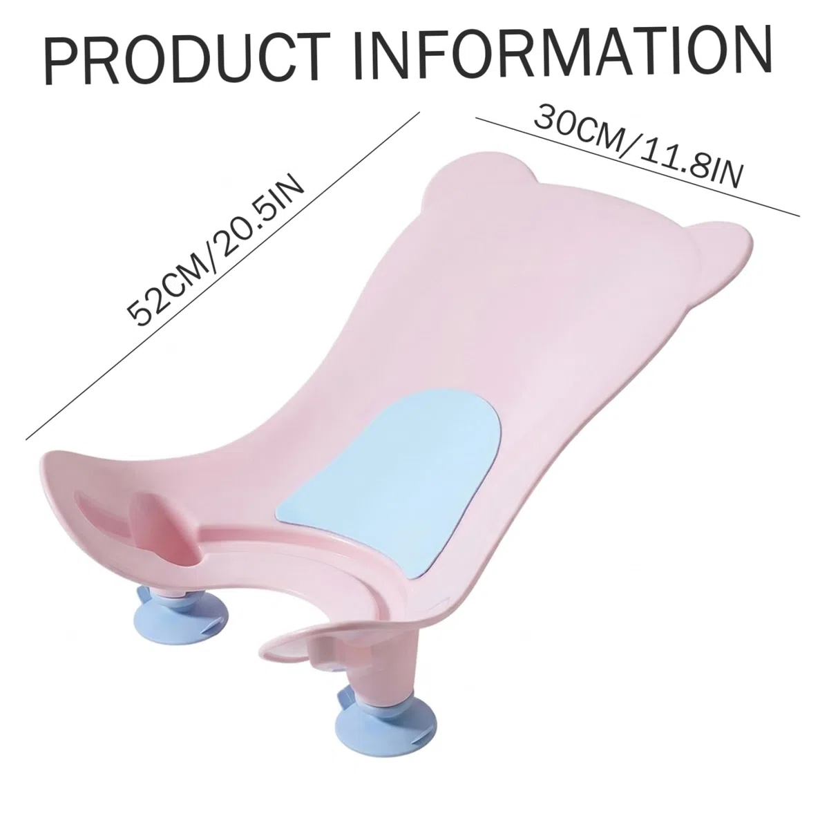 Baby-Waschbecken-Badewanne, tragbares Baby-Bidet, Badewannenunterstützung für Neugeborene, freihändiges Spülen, Po-Waschmaschine, für Waschbecken, einfacher Windelwechsel