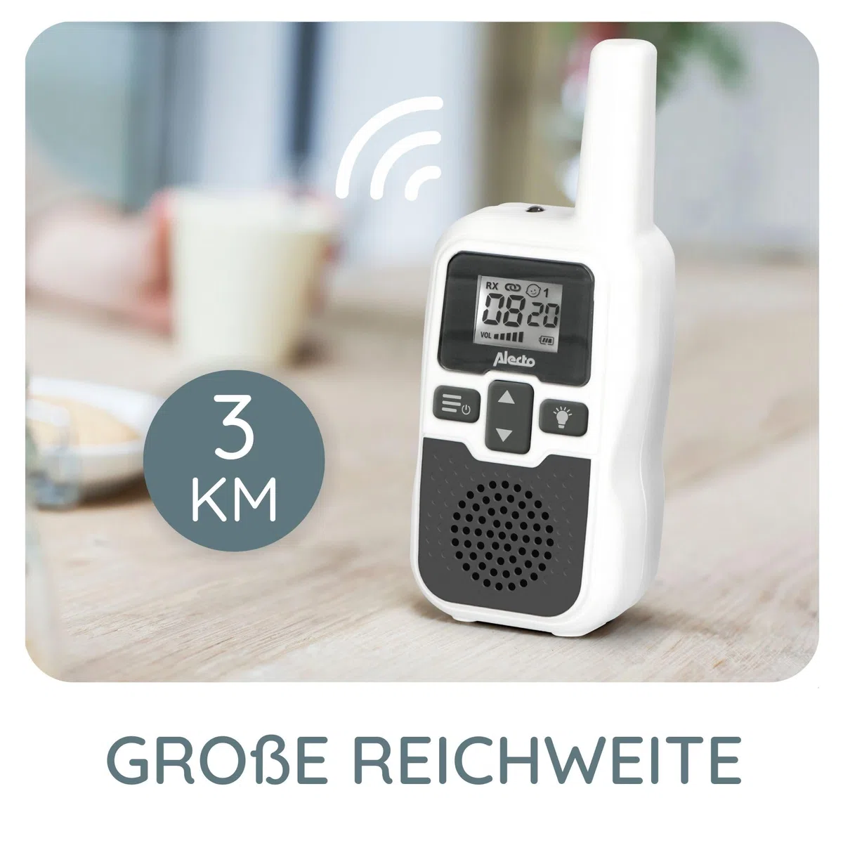 Alecto DBX-80 - Baby DBX-80 Babyphone - Babyfon - Baby Phone - Ohne Kamera