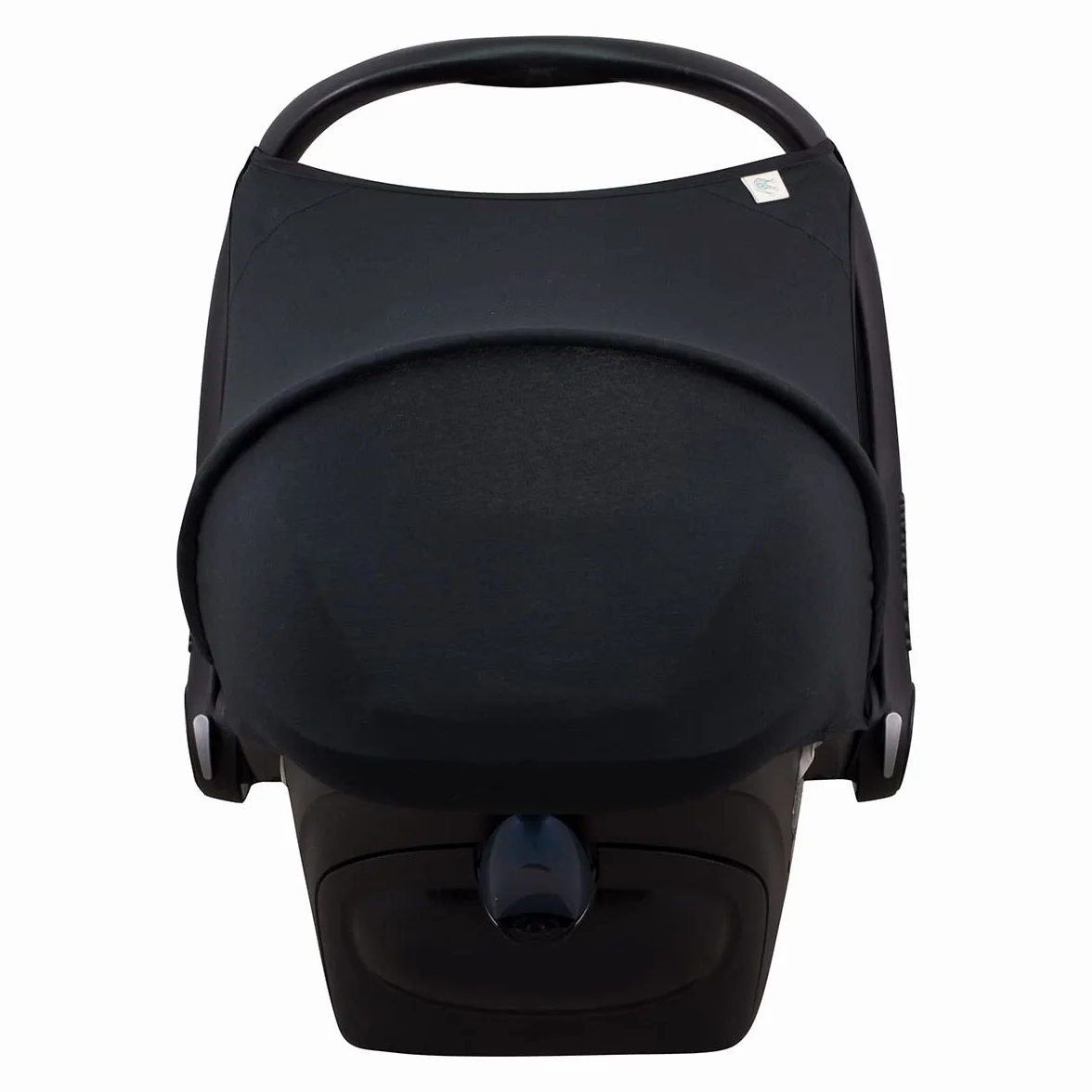 JYOKO KIDS Sonnenverdeck für Maxi-Cosi Cabriofix Gruppe 0, Atmungsaktiver Baumwollbezug Black Series