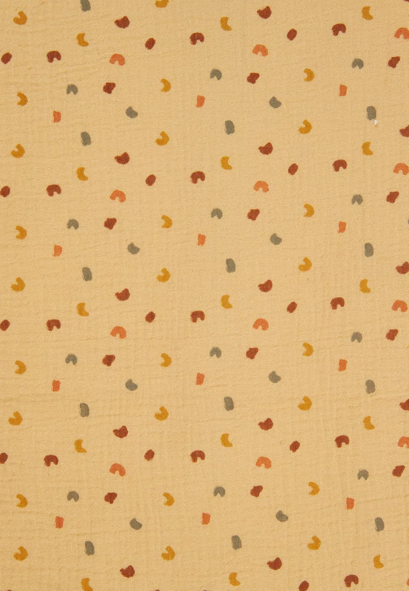 Sterntaler Schlafsack 110cm Giraffe & Löwe – Leichter Musselin mit Feinfrottee-Futter – Zwei-Wege-Reißverschluss & Kabelöffnung in der Seitennaht- 1,00 TOG – Baby und Kleinkind Schlafsack, Ocker