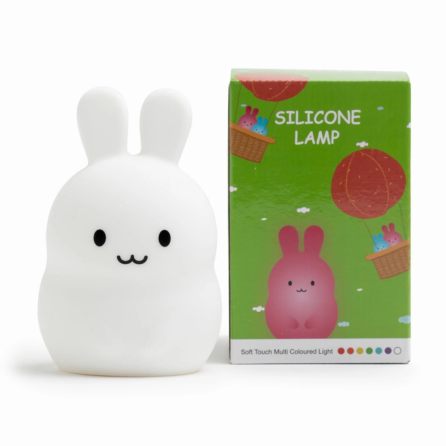 Geschenk für Neugeborene | Farbe: mehrfarbig | personalisierter Doudou und Nachtlicht | handgefertigt in Spanien | luxuriöse Geschenkbox (Lampe + Bär + Doudou + Decke) | BebeDeParis