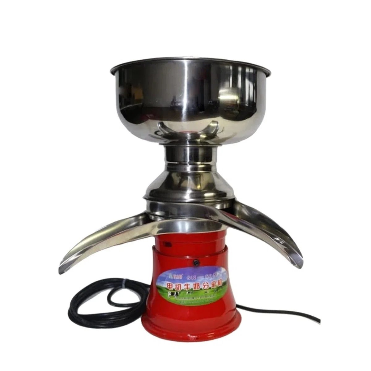 Elektrischer Milchcreme-Separator aus Edelstahl Milchcreme-Zentrifugalseparator Butterseparator