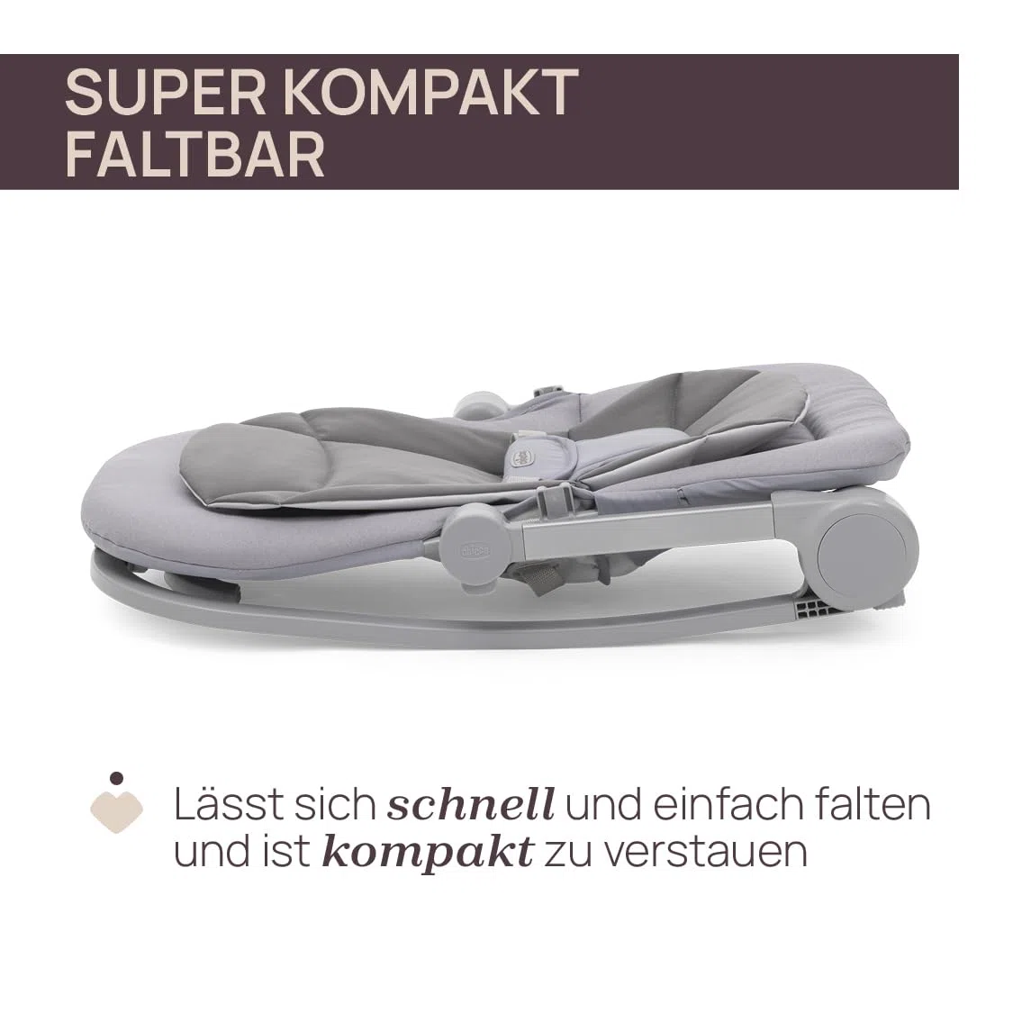 Chicco Wippe Magia 2-in-1: Babywippe und erster Sitz bis 18 kg, Spielbügel mit Holzelementen, Mini-Sitzverkleinerer inklusive, Schaukel- oder feste Position und verstellbare Rückenlehne