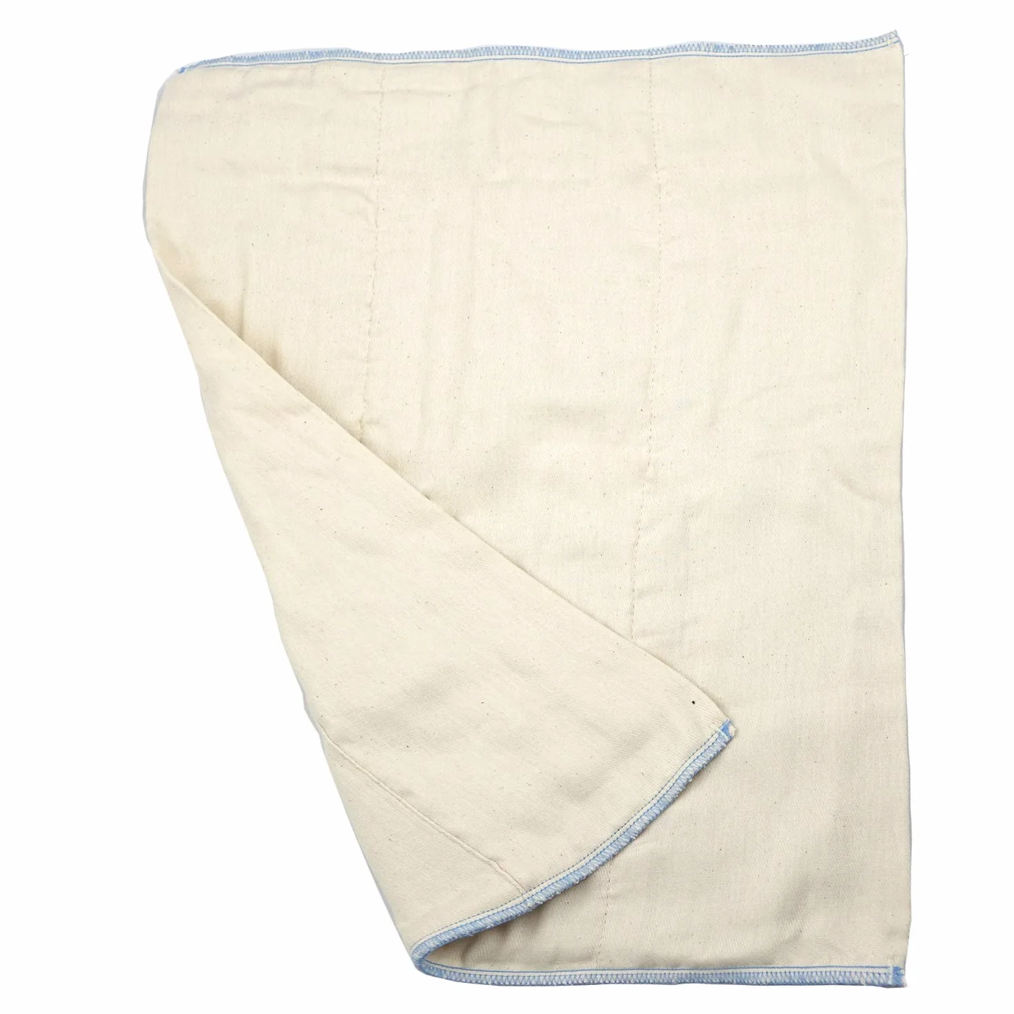 avo + cado Biobaumwolle Prefolds Gr. 3-10 Stück - passen in One Size und XL Überhosen für Stoffwindeln - 100% ungebleichte Öko-Tex Baumwolle