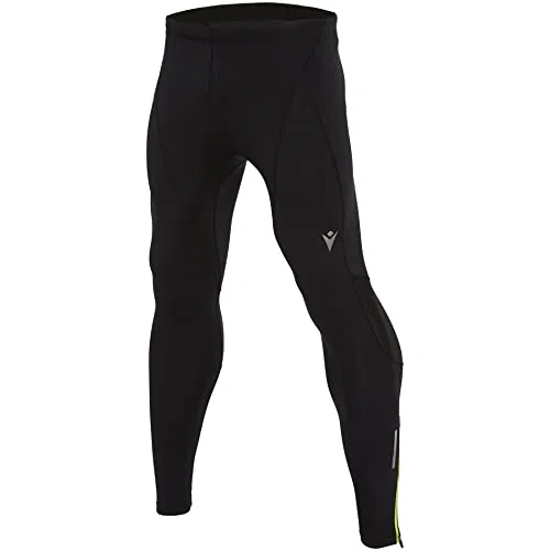 Macron Herren Laufhose Run Chinook Fbj Peter Long Pant Heavy Stretch Man Blk