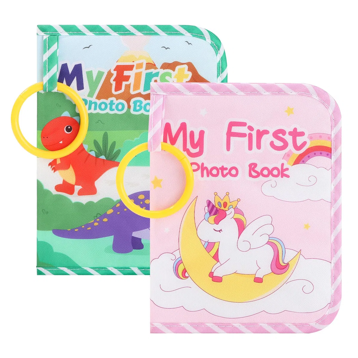 Baby-Fotoalbum, weiches Babybuch für das erste Jahr, Baby-Fotobuch | Mein erstes Fotobuch mit Waldtieren – Babyalbum für 10 x 15 cm große Bilder für Erinnerungsalbum Babyparty