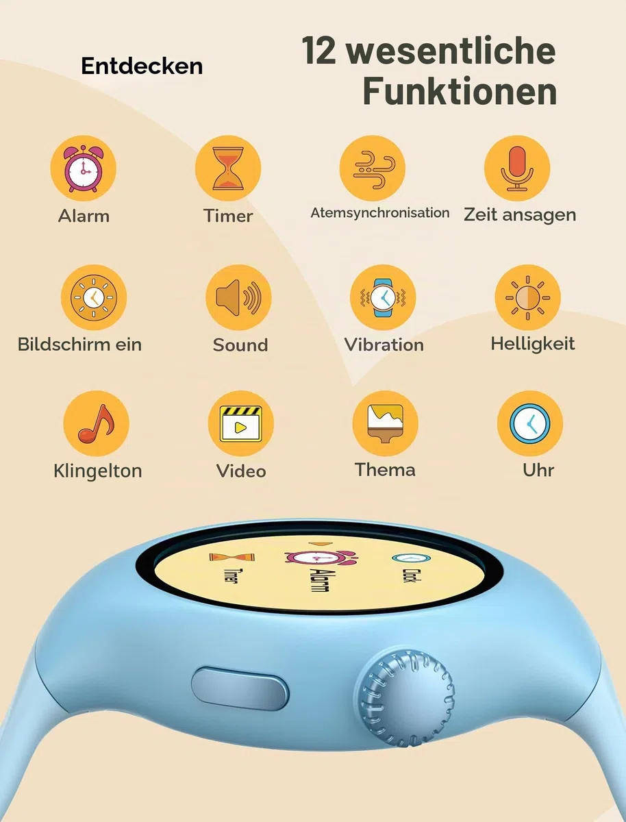 Töpfchentrainingsuhr, Upgrade Wiederaufladbare Töpfchen Erinnerungsgerät für Jungen & Mädchen, Digitale Kleinkinduhr mit Countdown/Musik/Wecker/Vibrationserinnerung, erinnern Sie Kleinkind daran, auf