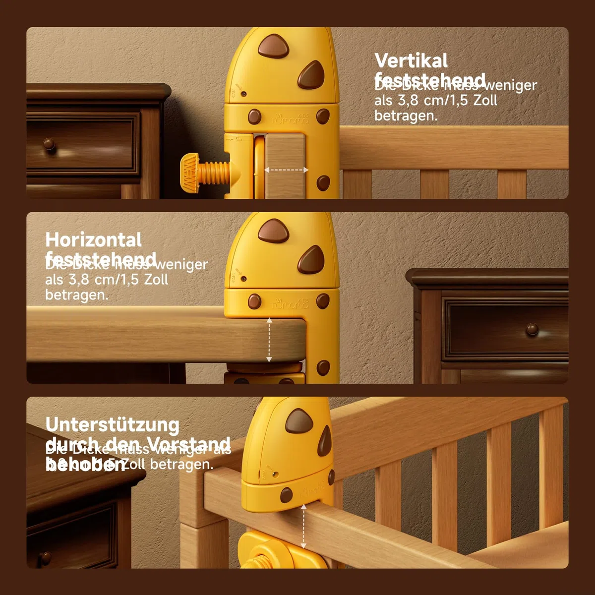 TUMAMA KIDS Baby Mobile für Babybett, Spielzeug Kinderbett mit Licht, Musik | Baby Schlafprojektor, 3 in1 Giraffe Bettspielzeug mit hängendem Bienen Plüschtier, Musik Spieluhr Mobile Kinder Geschenk