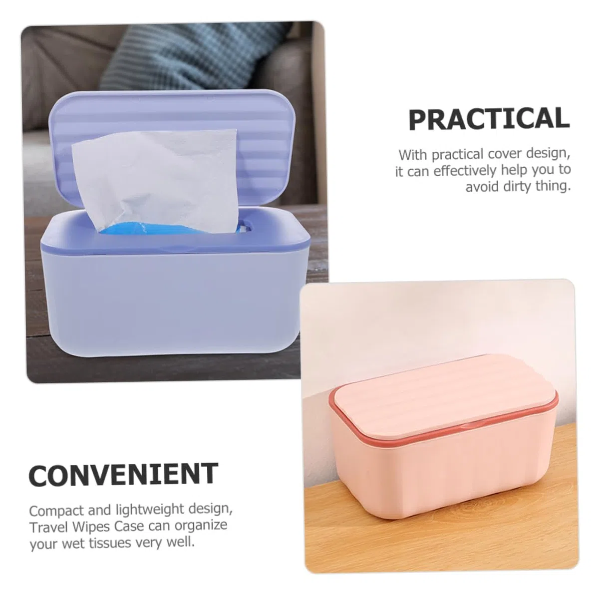 Ciieeo 4 Sätze Wandmontierte Und Tragbare Tissue Box Für Trockene Tücher Und Feuchttücher Praktischer Spender Für Tisch Und Wand Langlebigem Für Zuhause Und Unterwegs 2 Stücke * 4