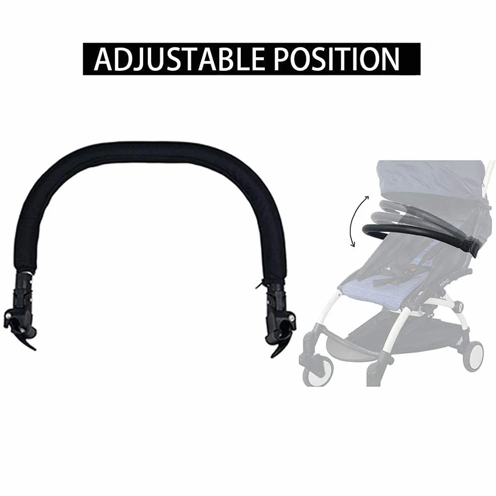 Universaler Schutzbügel Für Kinderwagen Sicherheitsbügel Für Kinderwagen, Baby Trolley Bumper Grip Griff Kinderwagen Griff Einstellbare Pushchair Bumper Bars Zubehör Für Baby