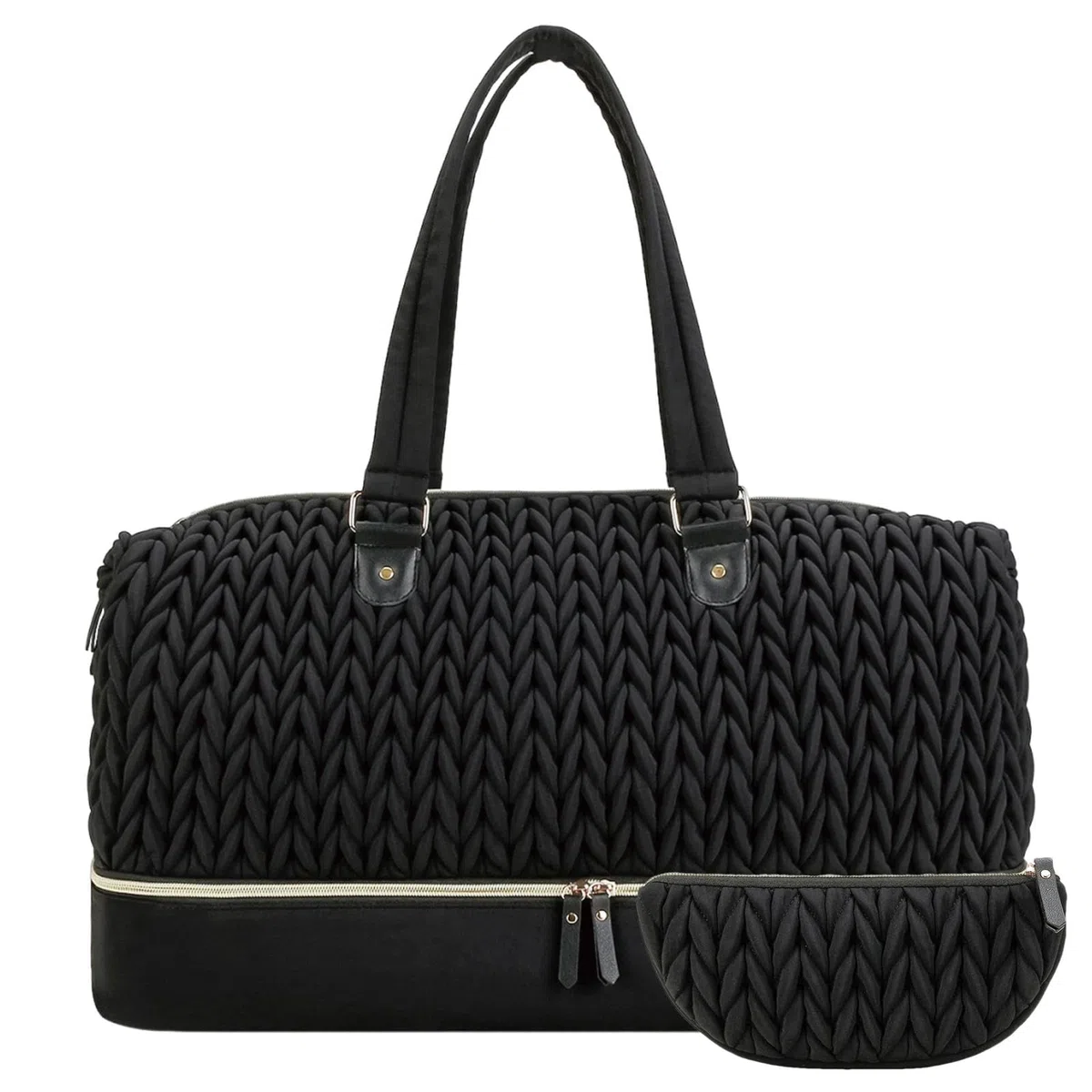 Wasserdichte Windeltasche für Kinderzimmer, leichte Windeltasche, multifunktionale Windeltasche, isolierte Tasche, modische Windeltasche 53 x 24 x 28 cm. P