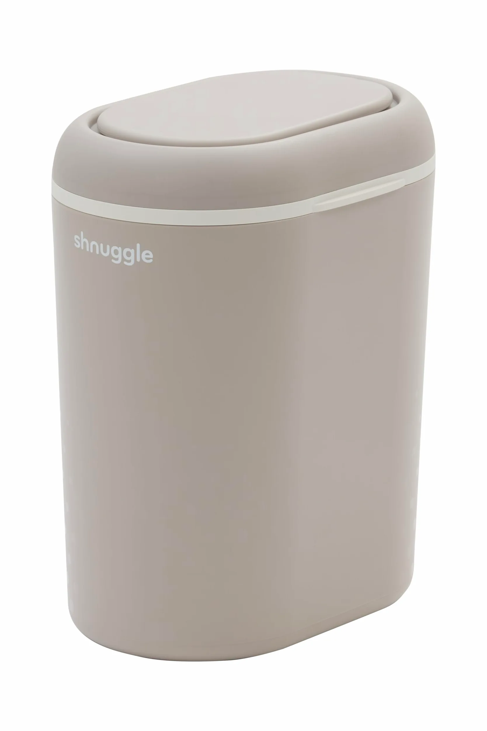 Shnuggle Eco-Touch Windeleimer (Windeleimer) | Umweltfreundliches Windelentsorgungssystem | kein kostspieliges Nachfüllen – verwenden Sie jeden Beutel | Dual-Seal Geruchsverschluss | leicht zu