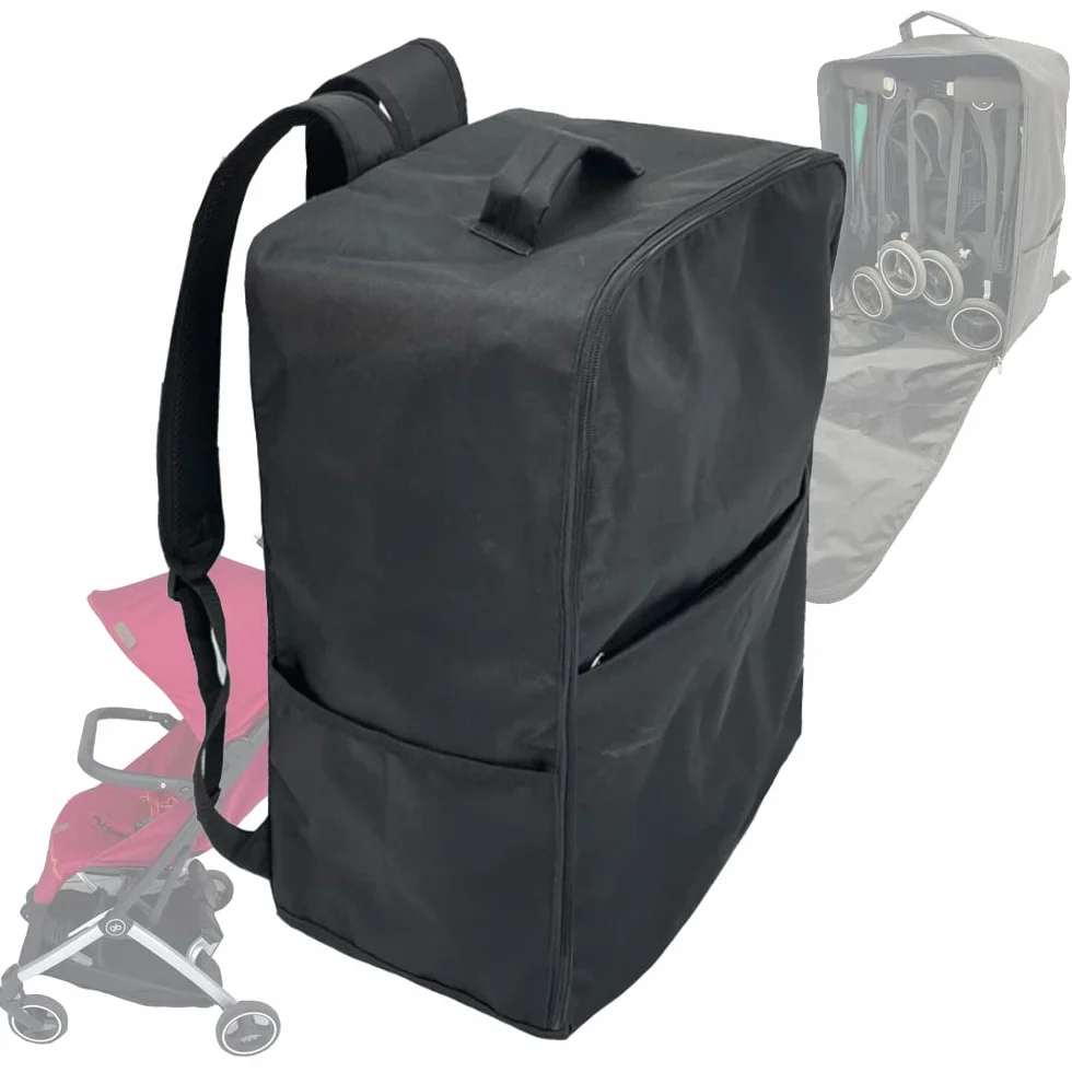 Reisetasche für Kinderwagen, Rucksack, Transporttaschen für Kinderwagen, kompatibel mit Cybex Libelle, GB Pockit+ All-City und GB Pockit+ All-Terraim Kinderwagens.