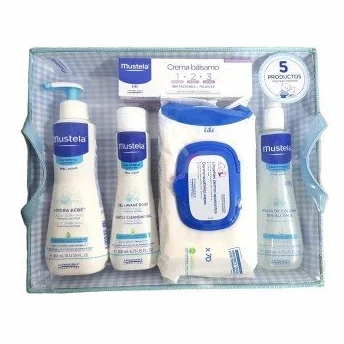 Mustela Canastilla Bebe Azul - Behälter ohne Duft für Kinder, 1 Einheit