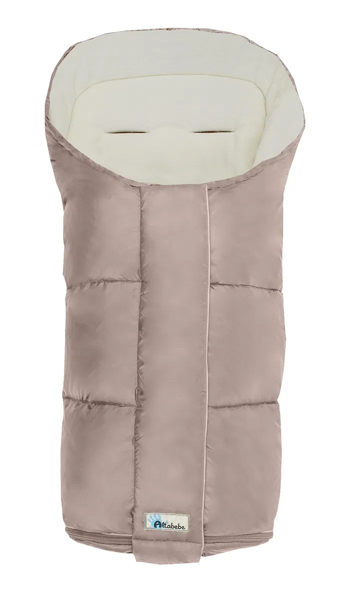 Altabebe MT2277D - 61 Alaska Daunenfußsack für Kinderwagen, beige
