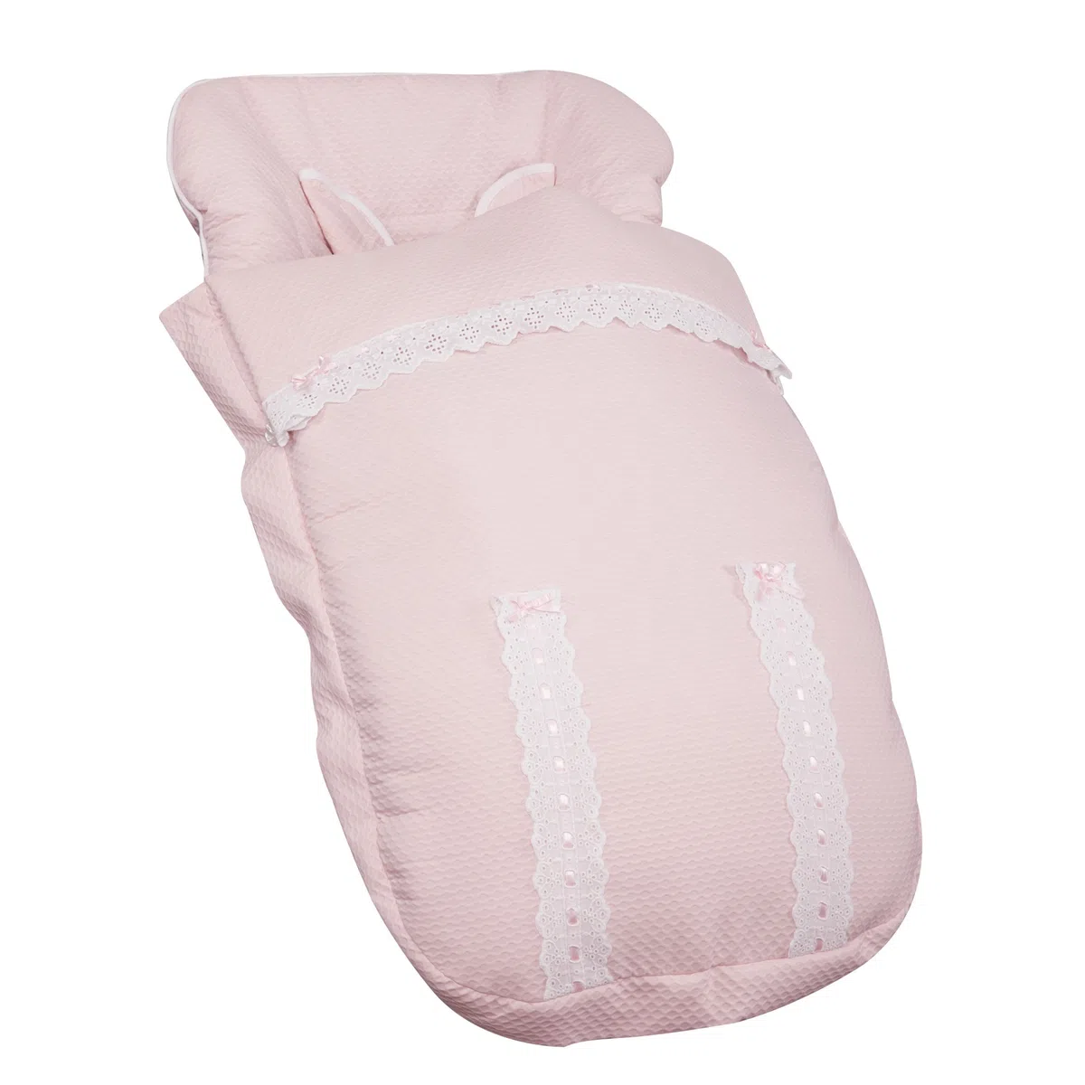 Babyline 2000616 Fußsack, unisex, Rosa