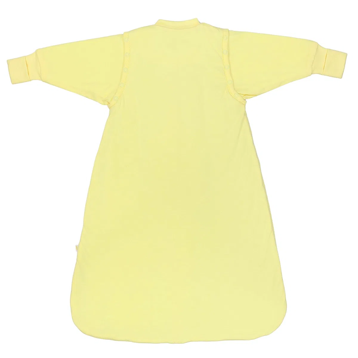 schlummersack Baby Kinder Schlafsack Ganzjahr 80 cm Popcorn | annehmbare Ärmel, gefüttert, Ganzjahresschlafsack, 2.5 Tog