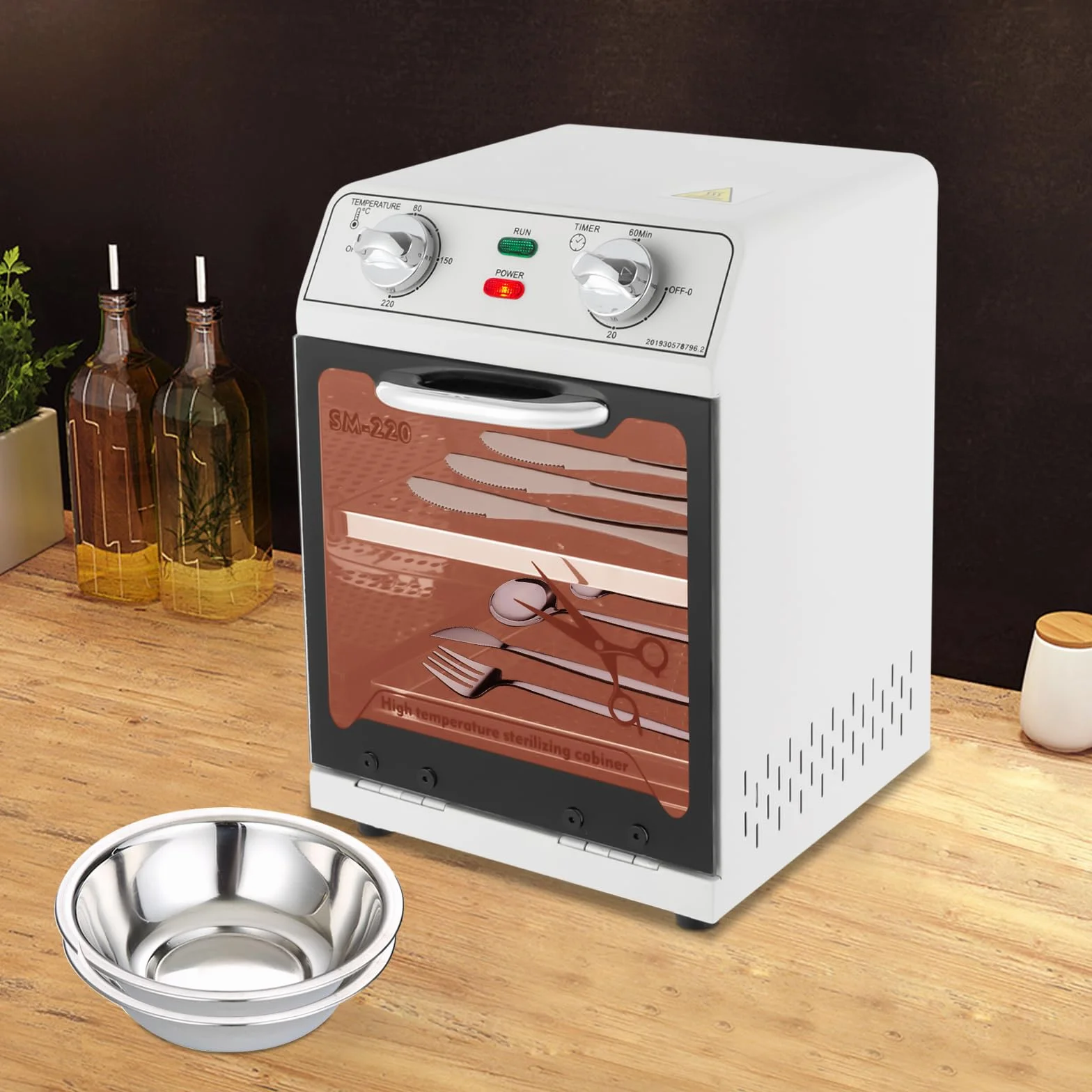 Hochtemperatur-Werkzeug-Desinfektionskabinett, Hochtemperatur-Sterilisator, Sterilisator für Restaurants, Küchen, Wohnzimmer, Friseure