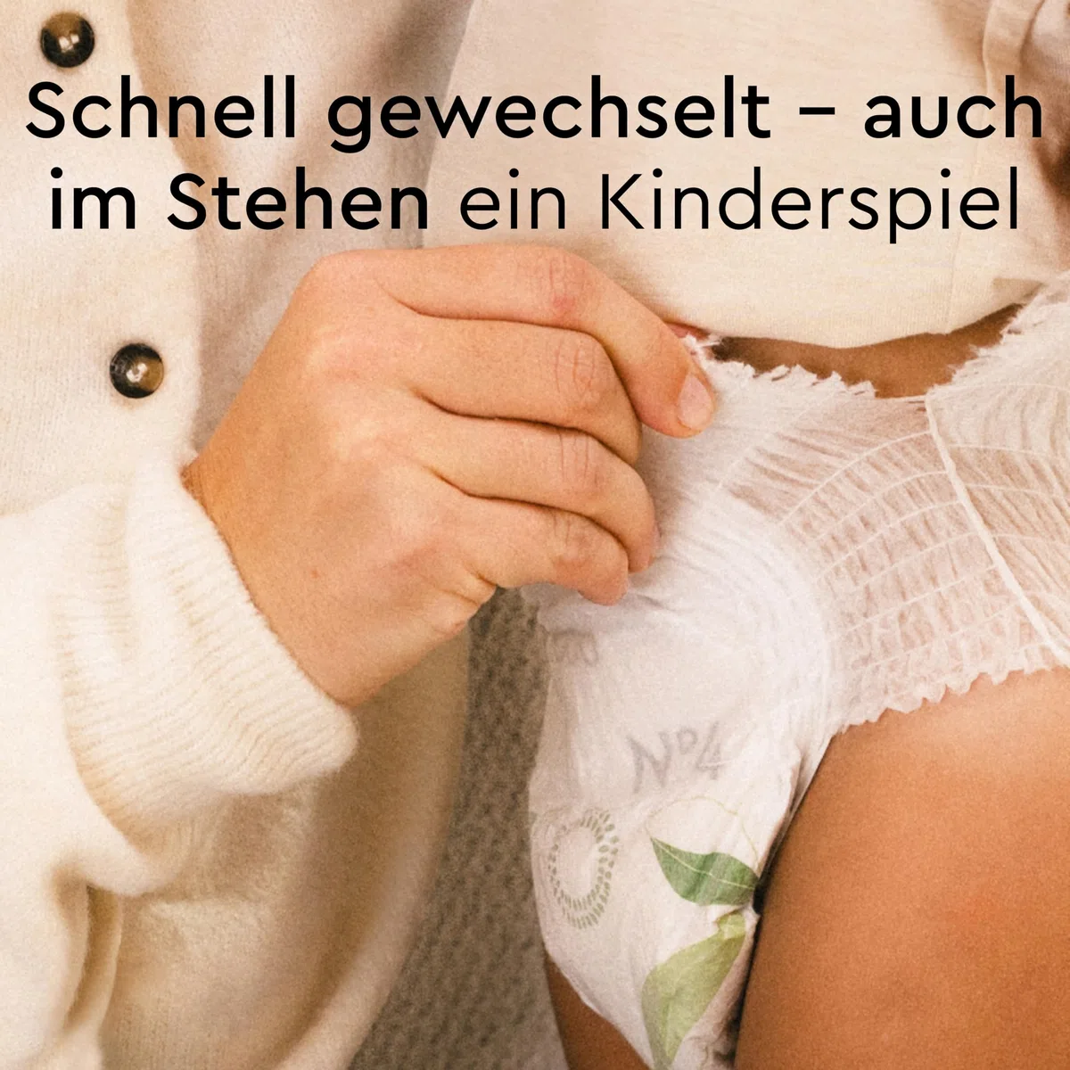 LILLYDOO green Baby Windeln Pants - Größe 6 (13+ kg), Monatsbox (114 Höschenwindeln), Sicherer Auslaufschutz - Hautfreundlich, Chlorfrei & Ohne Lotionen für empfindliche Haut, Dermatologisch getestet