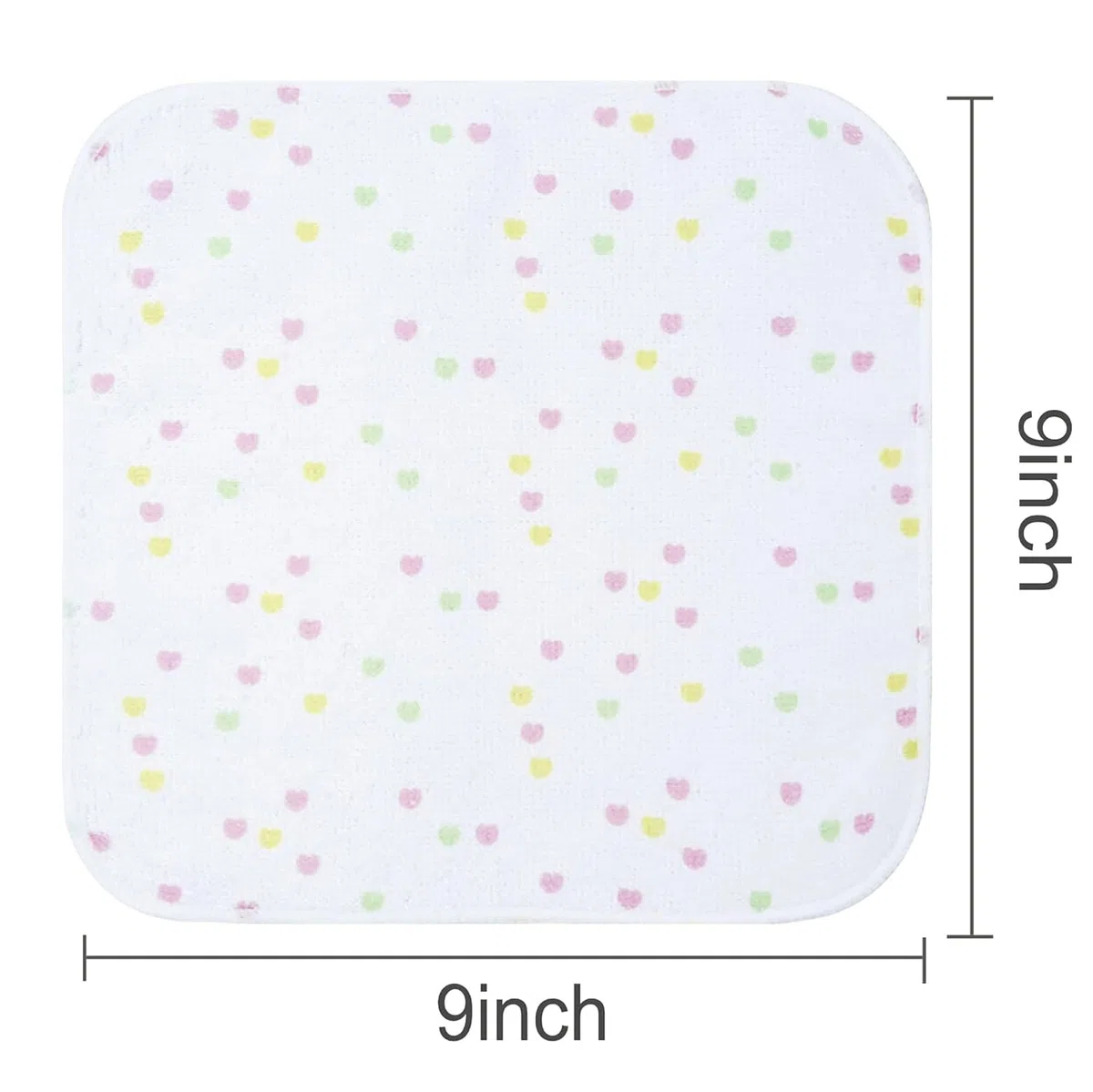 Softan Baby Waschlappen 24 Stück Badetücher für neugeborene 23 X 23 cm Handtücher Set, weiche und super saugfähig