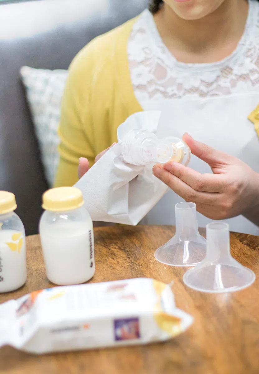 Medela Quick Cleantm Reinigungstücher für Milchpumpe und Zubehör