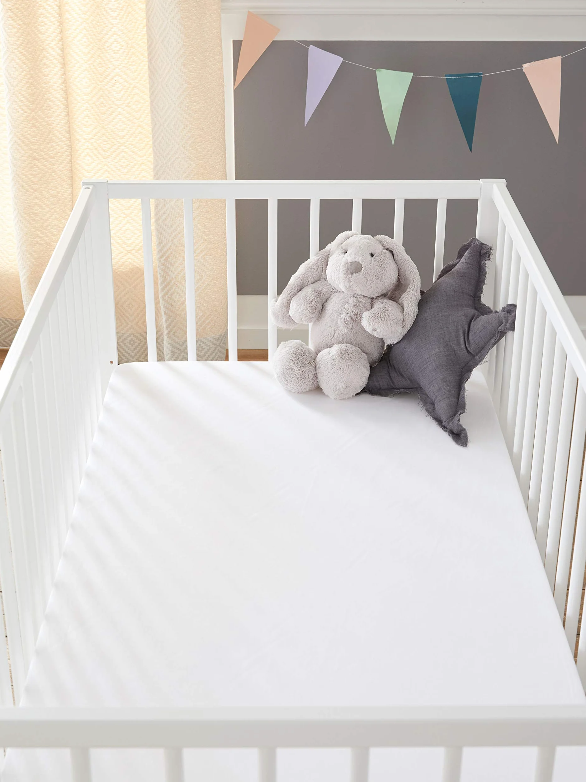 Babysom - Babymatratze - 60x120cm | Kindermatratze Sommer/Winter - Atmungsaktiv - Luftdurchlässiger Kaltschaum - Höhe 14cm