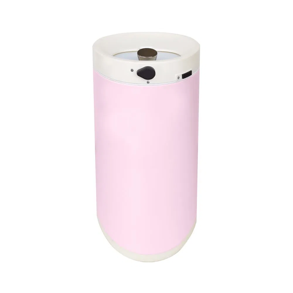 Windeleimer Geruchsdicht, Baby Windeleimer mit Deckel,Fasst bis zu 50 Windeln, Baby Mülleimer Geruchsdicht Windelmülleimer,Mülleimer für Babyzimmer,Mutterzimmer,Rosa