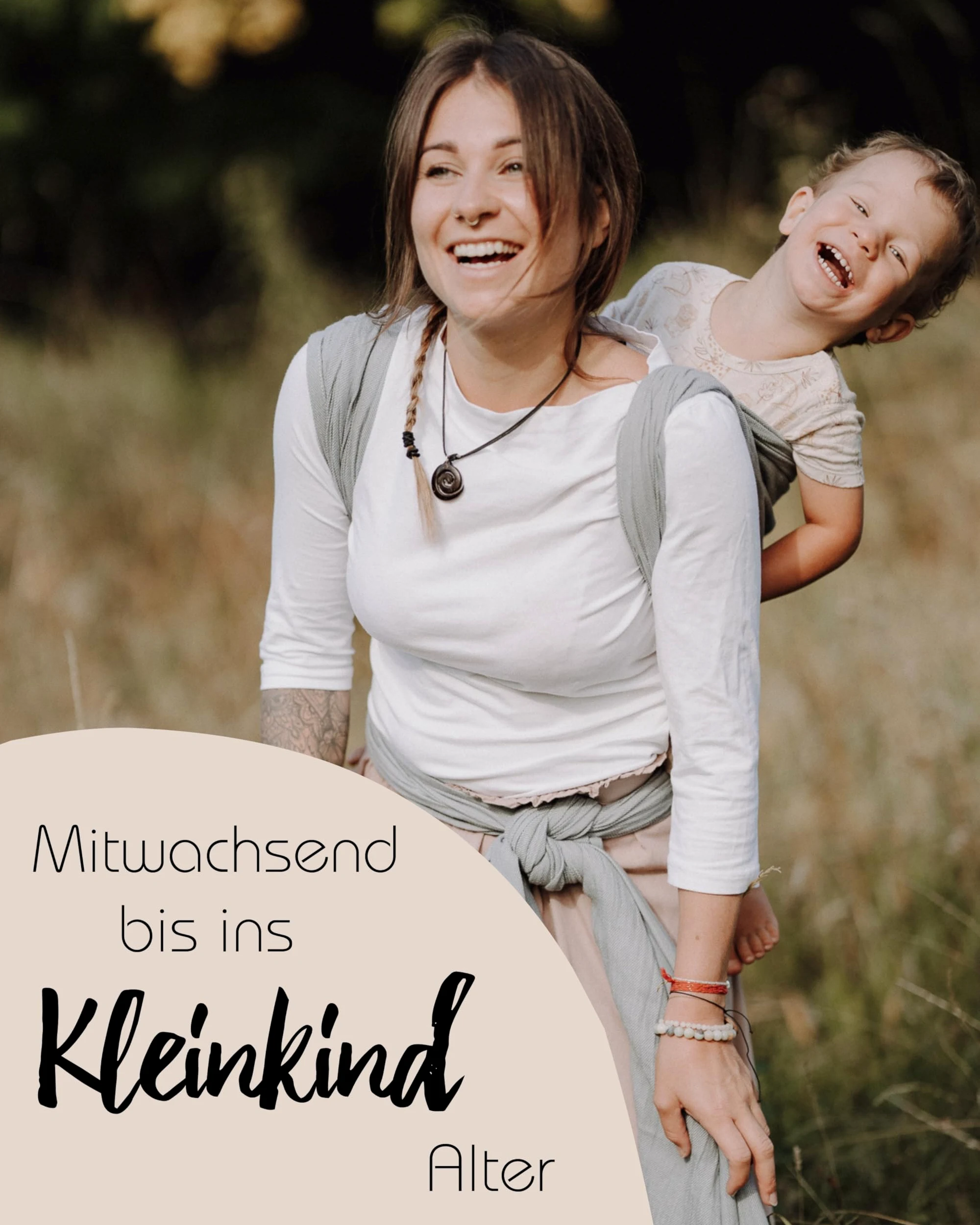 Hoppediz Babytragetuch gewebt ab Geburt, ergonomisches Tragetuch für Neugeborene und Kleinkinder, Baumwolle, Design Kigali, 4,60 m