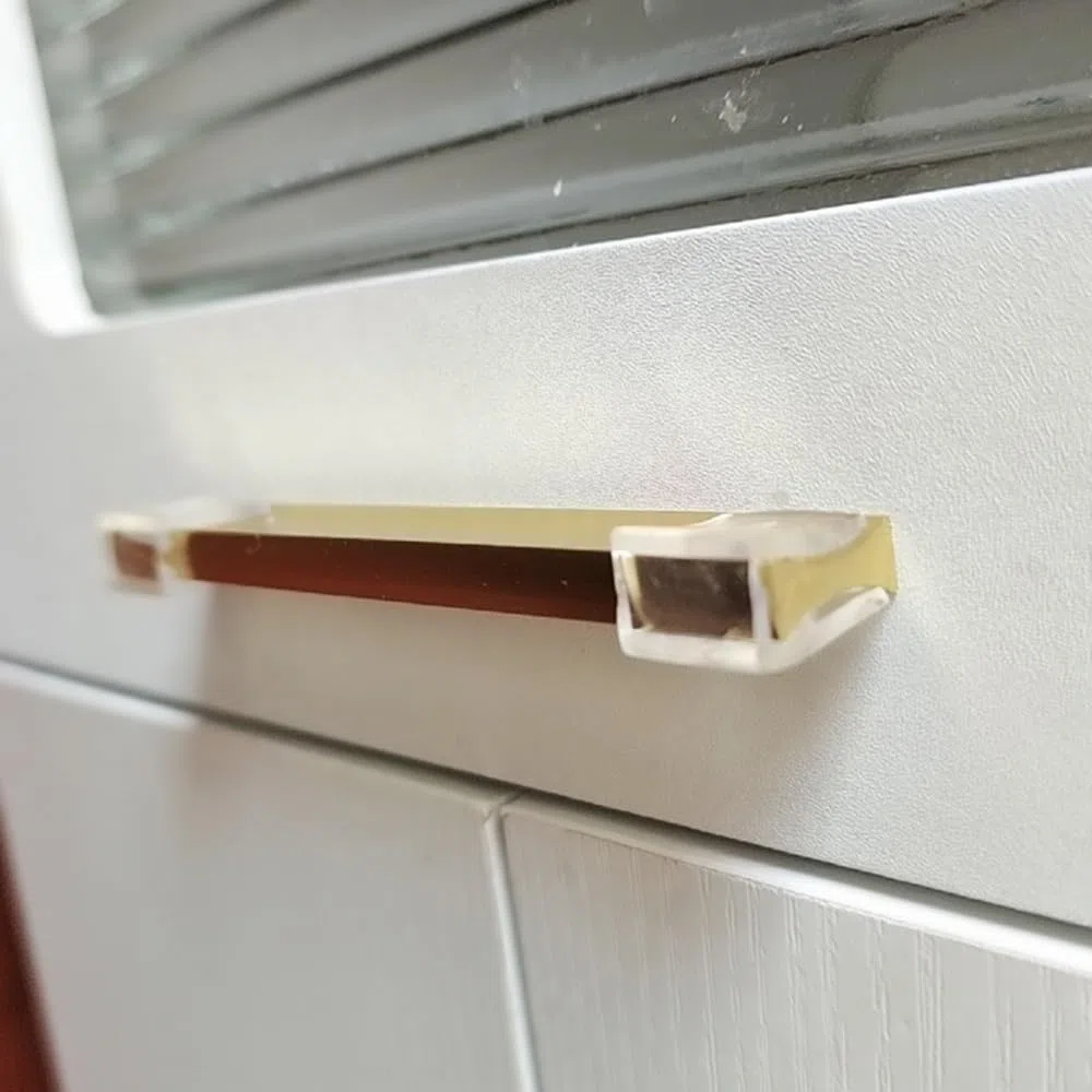 U-Trim Seal transparente Kanalkantenschutzfolie, passend für 0,3 mm-35 mm Silikon-Kantenschutz, Klarglasschutz, Wandeckenschutz