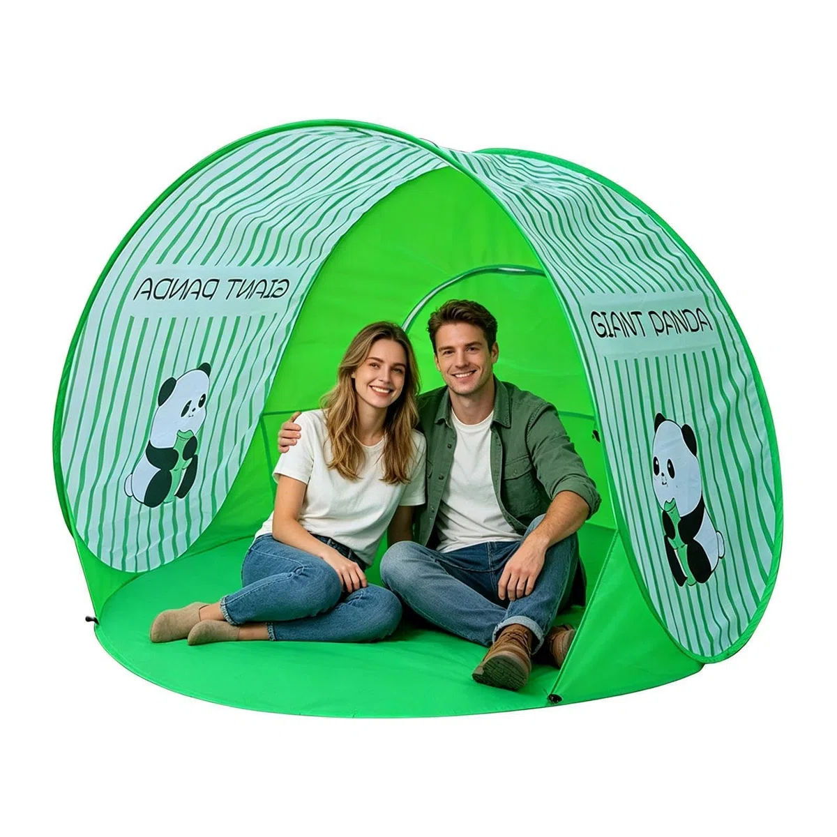 Generisch Beach Tent Sun Shelter Einfacher Aufbau Tragbarer Sonnenschutz | Strandüberdachung als Sonnensegel für Camping, Outdoor, Picknick, Pool, Reisen, Sport und Hund