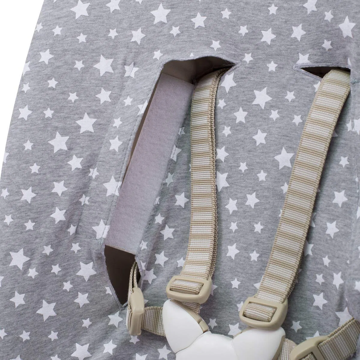 JYOKO KIDS Bezug kompatibel mit Stokke Newborn (White Star)
