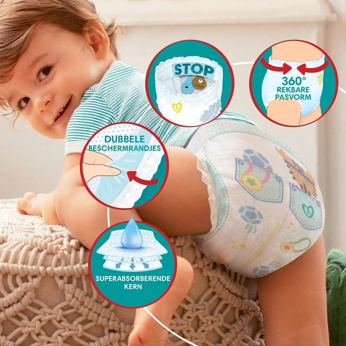 Pampers Baby Dry Pants - Größe 6 - Mega Pack - 80 Stück - 14/19 kg