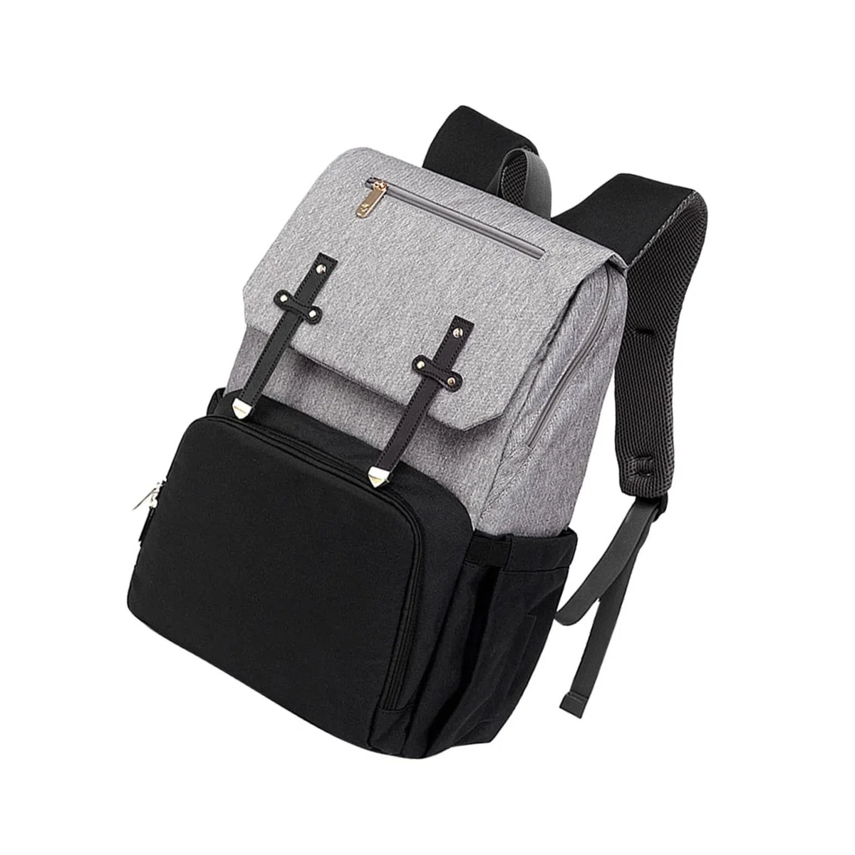 Mehrzweckrucksack für Mütter Großer Babyrucksack Wickeltasche aus Oxford Stoff Verschleißfest mit Großem Fassungsvermögen zum Einkaufen und Ausgehen