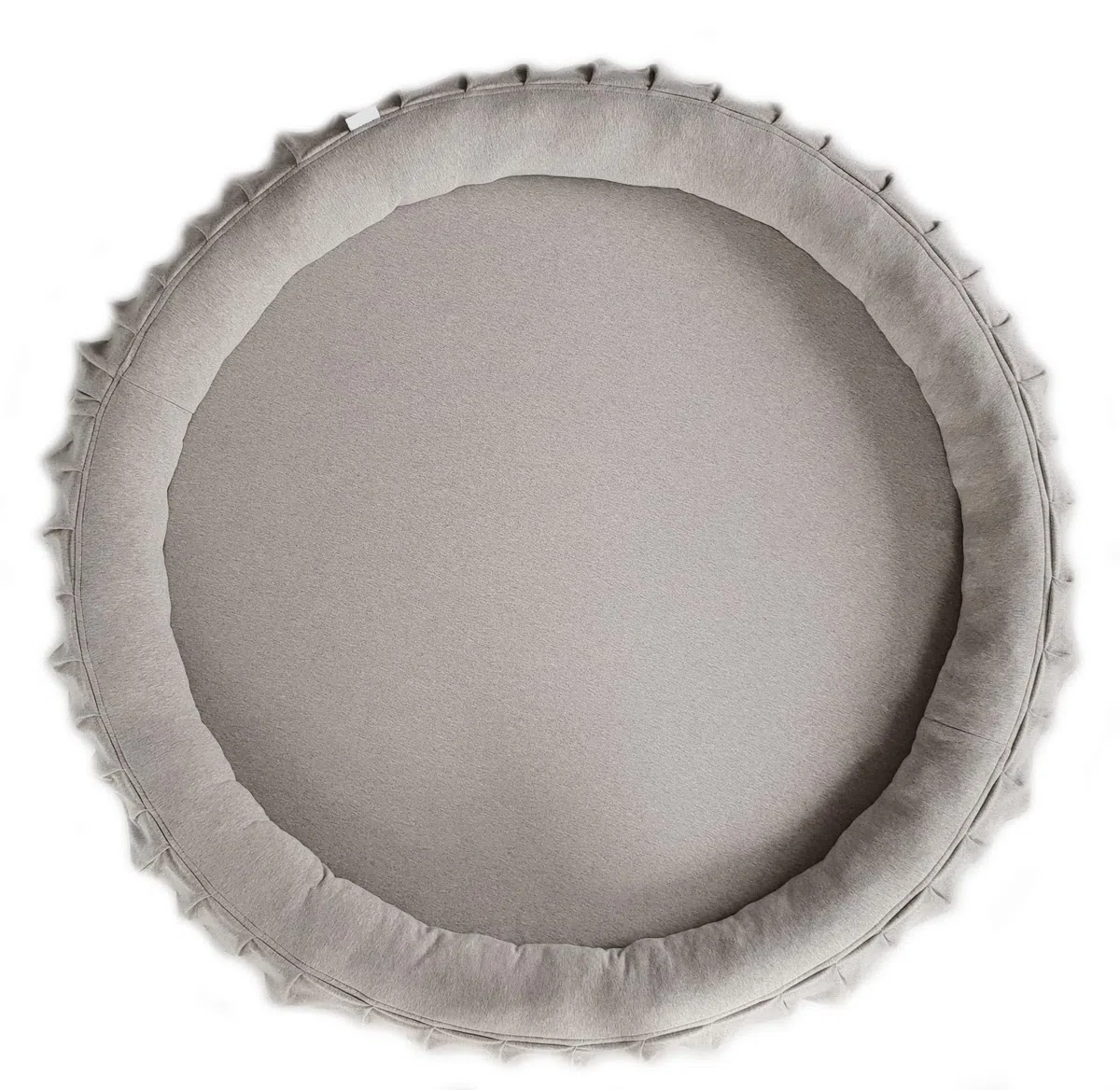 Hellgrau Premium Babynest Babyspielmatte Kokon Abnehmbarer Baumwollbezug Hochwertiger Schaumstoff Weiche Babymatte für Neugeborene Spielmatte für Babyschlaf Sicheres Babynest