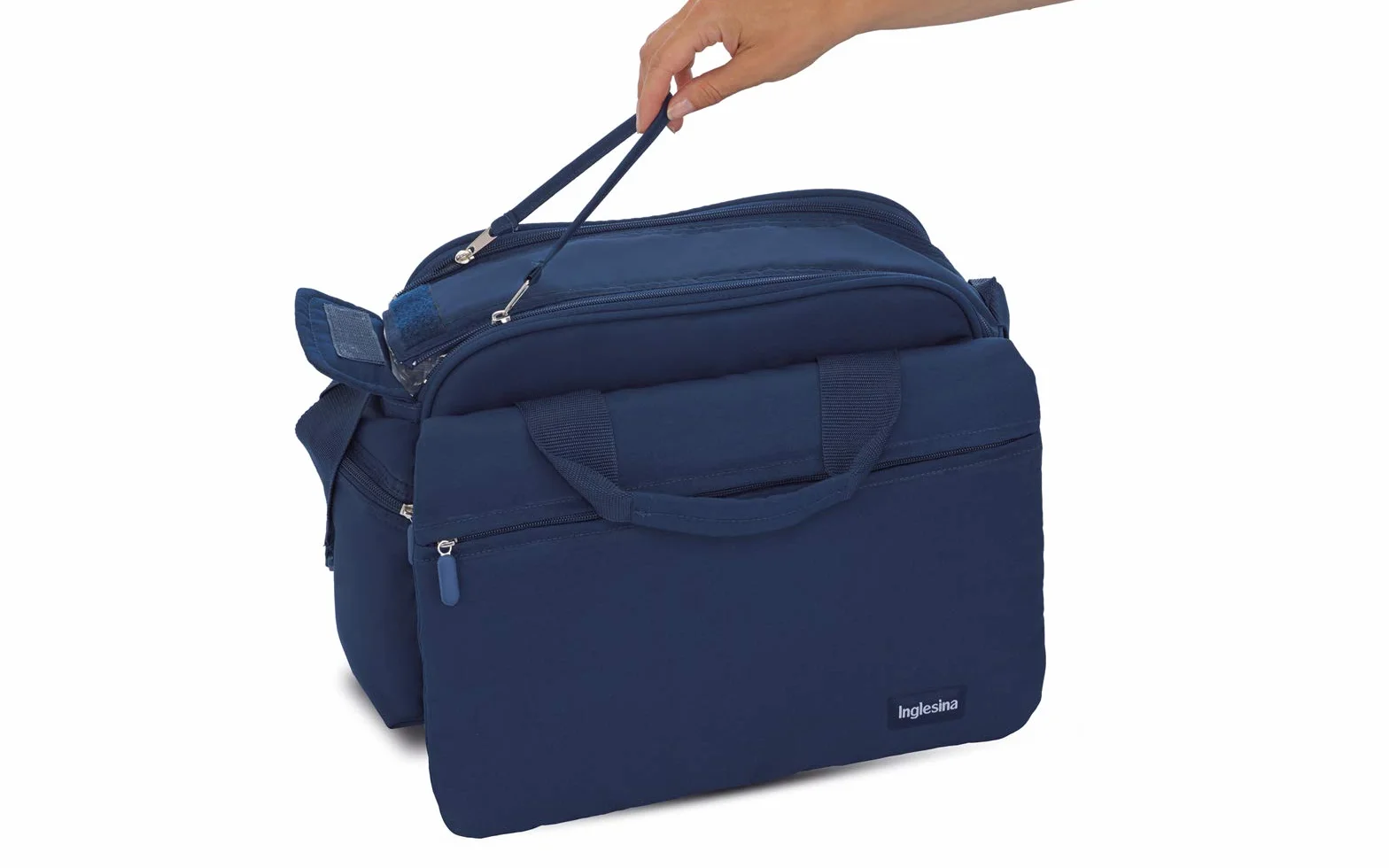 Inglesina My Baby Bag, Graphit, Wickeltasche für Neugeborene, Multifunktion, Praktisch und Geräumig, für Mutter und Vater, Thermofach, Organisierte Fächer