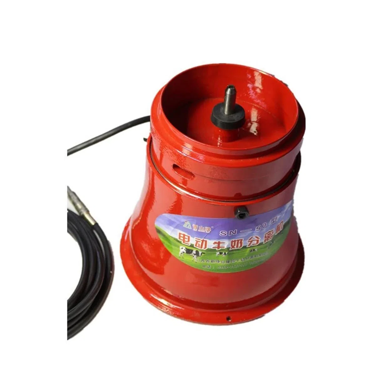 Elektrischer Milchcreme-Separator aus Edelstahl Milchcreme-Zentrifugalseparator Butterseparator Effizienz