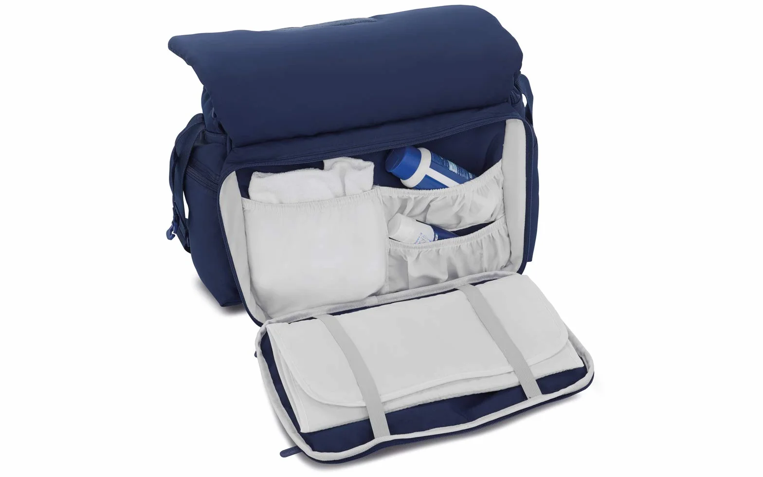 Inglesina My Baby Bag, Graphit, Wickeltasche für Neugeborene, Multifunktion, Praktisch und Geräumig, für Mutter und Vater, Thermofach, Organisierte Fächer