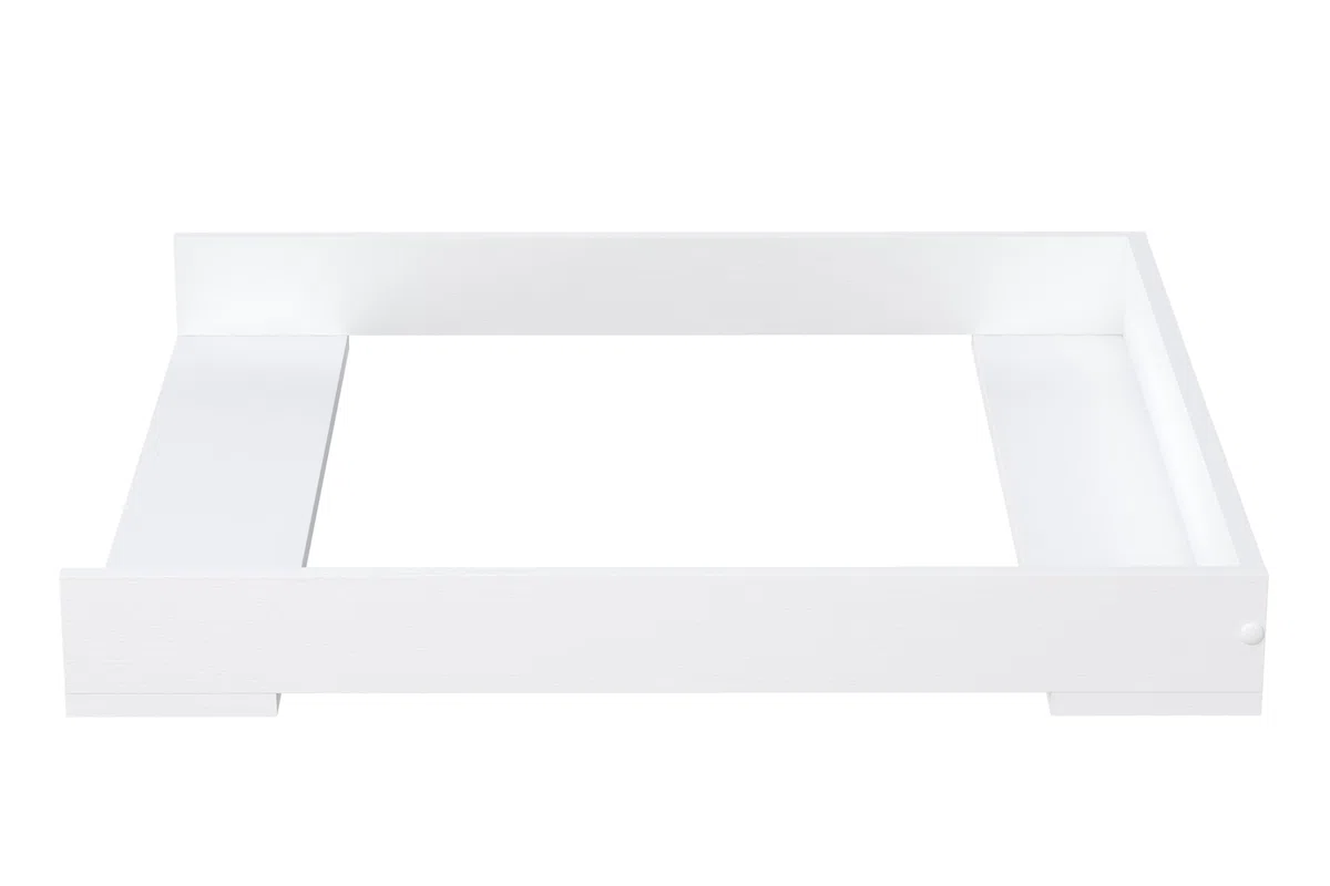Shefa Kids 801 Universal Wickelaufsatz kompatibel mit Kommoden Malm, Hemnes und Nordli Serie, weiß