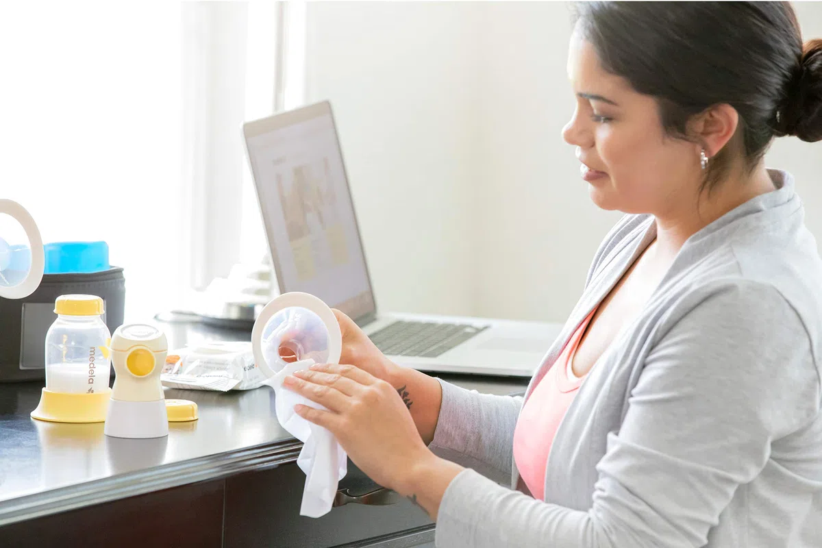 Medela Quick Cleantm Reinigungstücher für Milchpumpe und Zubehör