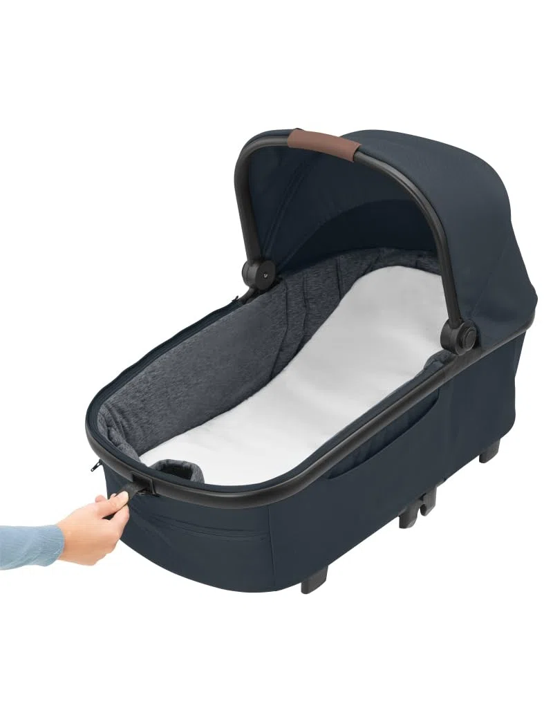 Maxi-Cosi Lila XP Plus Geländegängiger Kinderwagen 0–4 Jahre inklusive Babywanne mit Relax-Funktion Essential Graphite