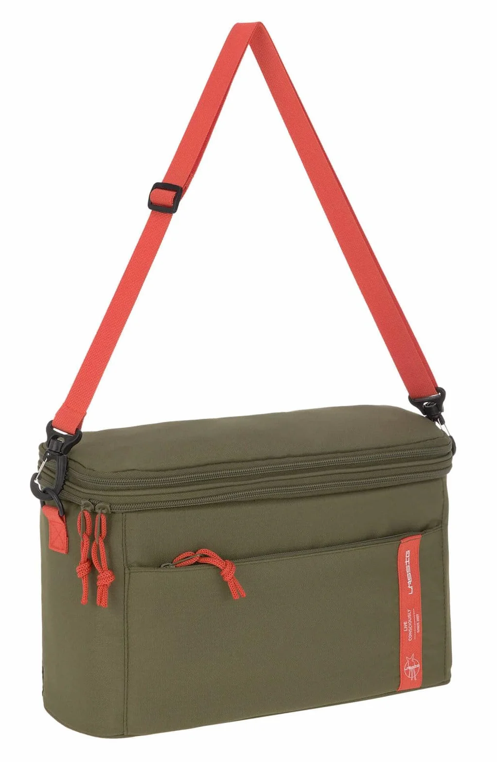 LÄSSIG Buggytasche isoliert Lunchbox/Casual Insulated Buggy Shopper olive